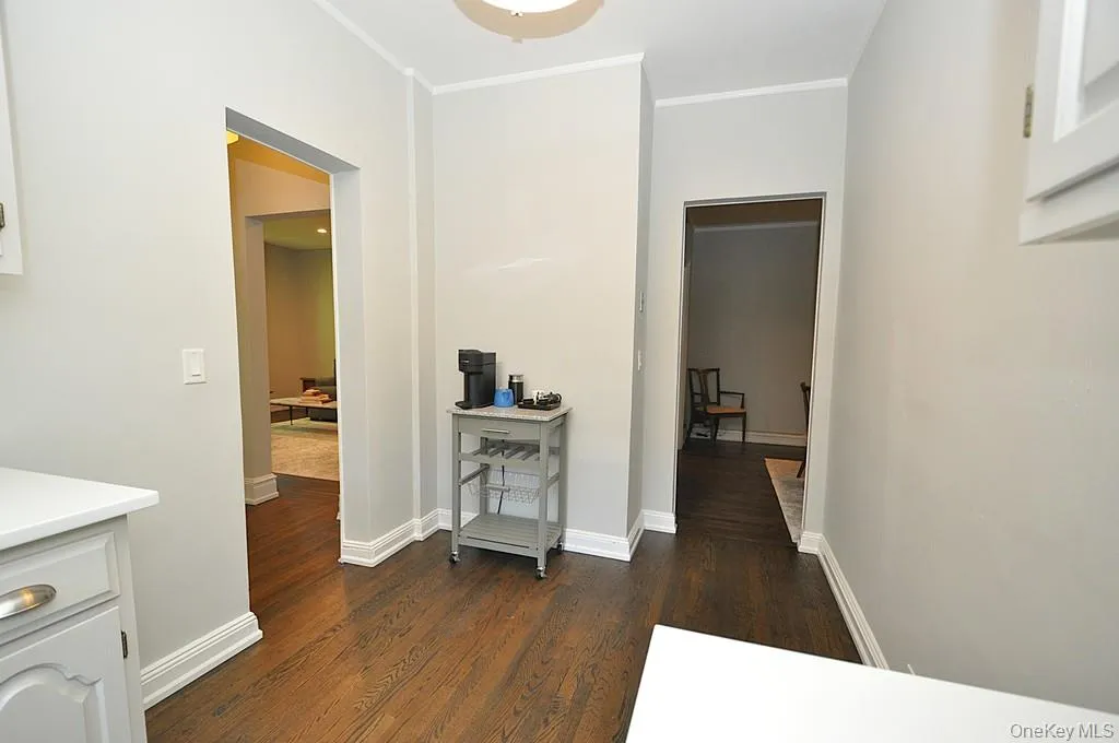 Updated Eat-In-Kitchen has Quartz counters and stainless steel appliances. Updated Eat-In-Kitchen has Quartz counters and stainless steel appliances.
