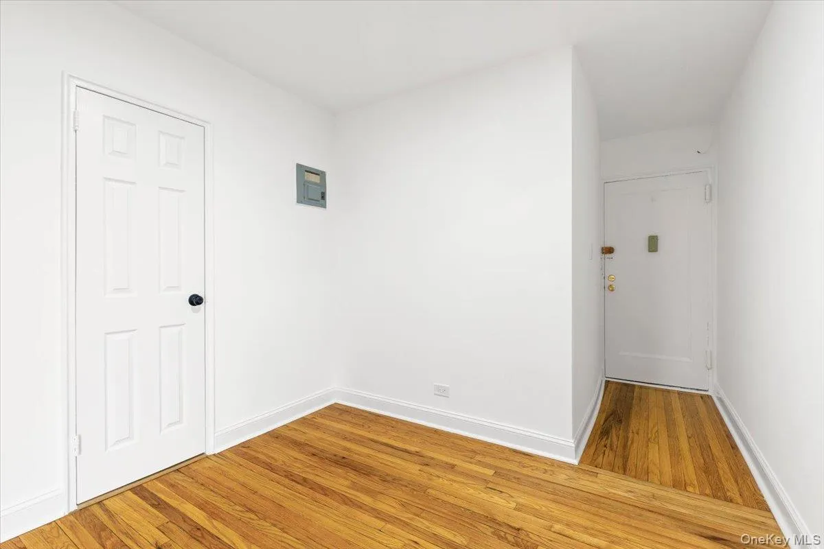 Hardwood flooring extending throughout the space Hardwood flooring extending throughout the space