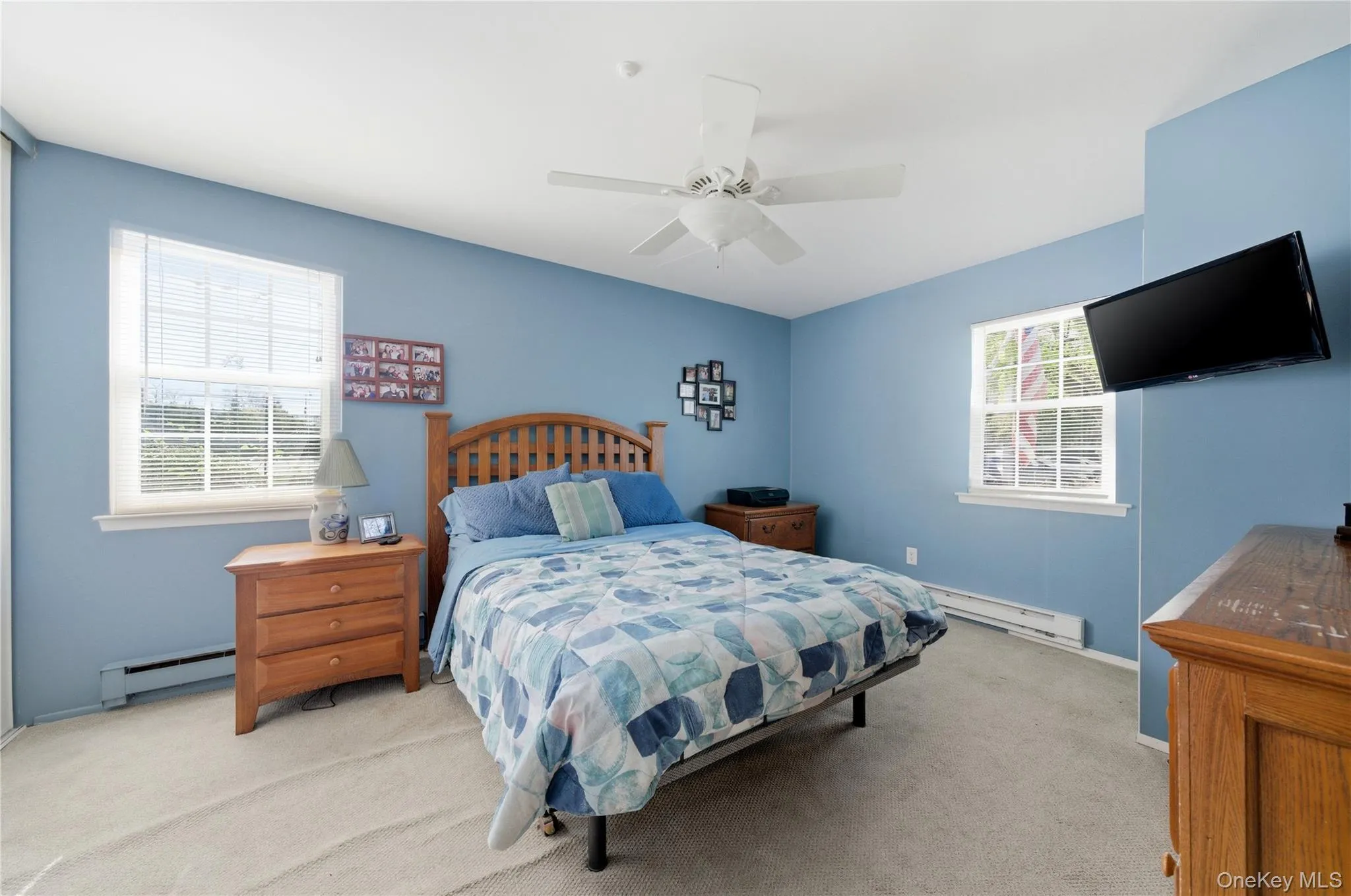 Large bedroom with lots of natural light. Large bedroom with lots of natural light.