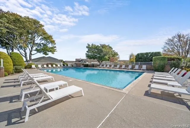 Large community pool. Large community pool.