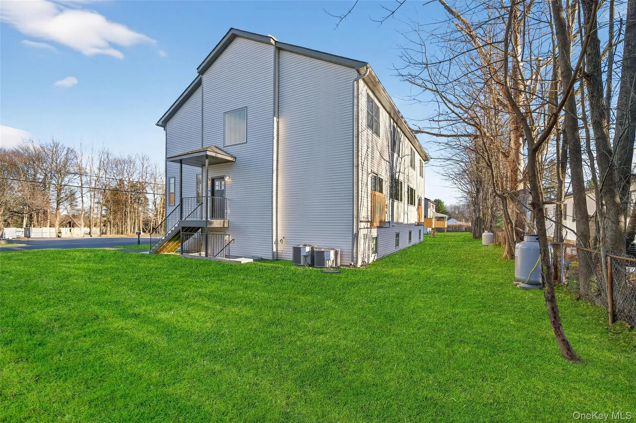 View of home's exterior with a cooling unit View of home's exterior with a cooling unit