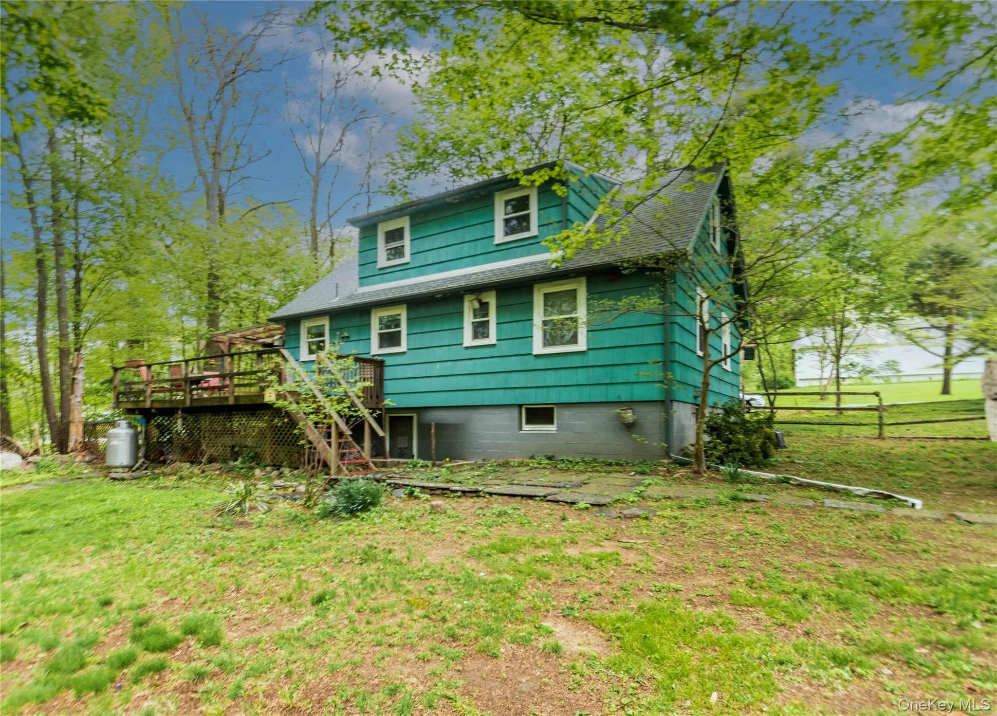 rear yard looking at back of home rear yard looking at back of home
