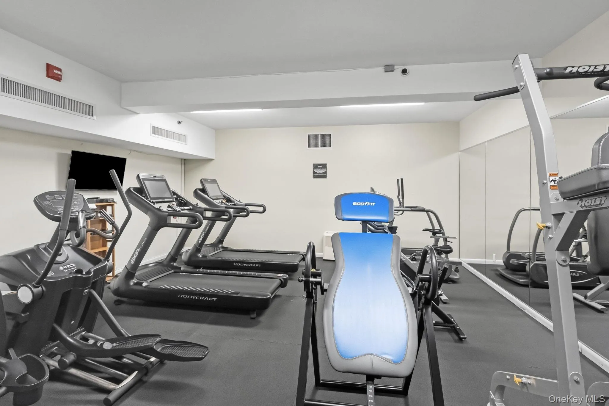 Skip the gym membership, your workout is just downstairs. Skip the gym membership, your workout is just downstairs.