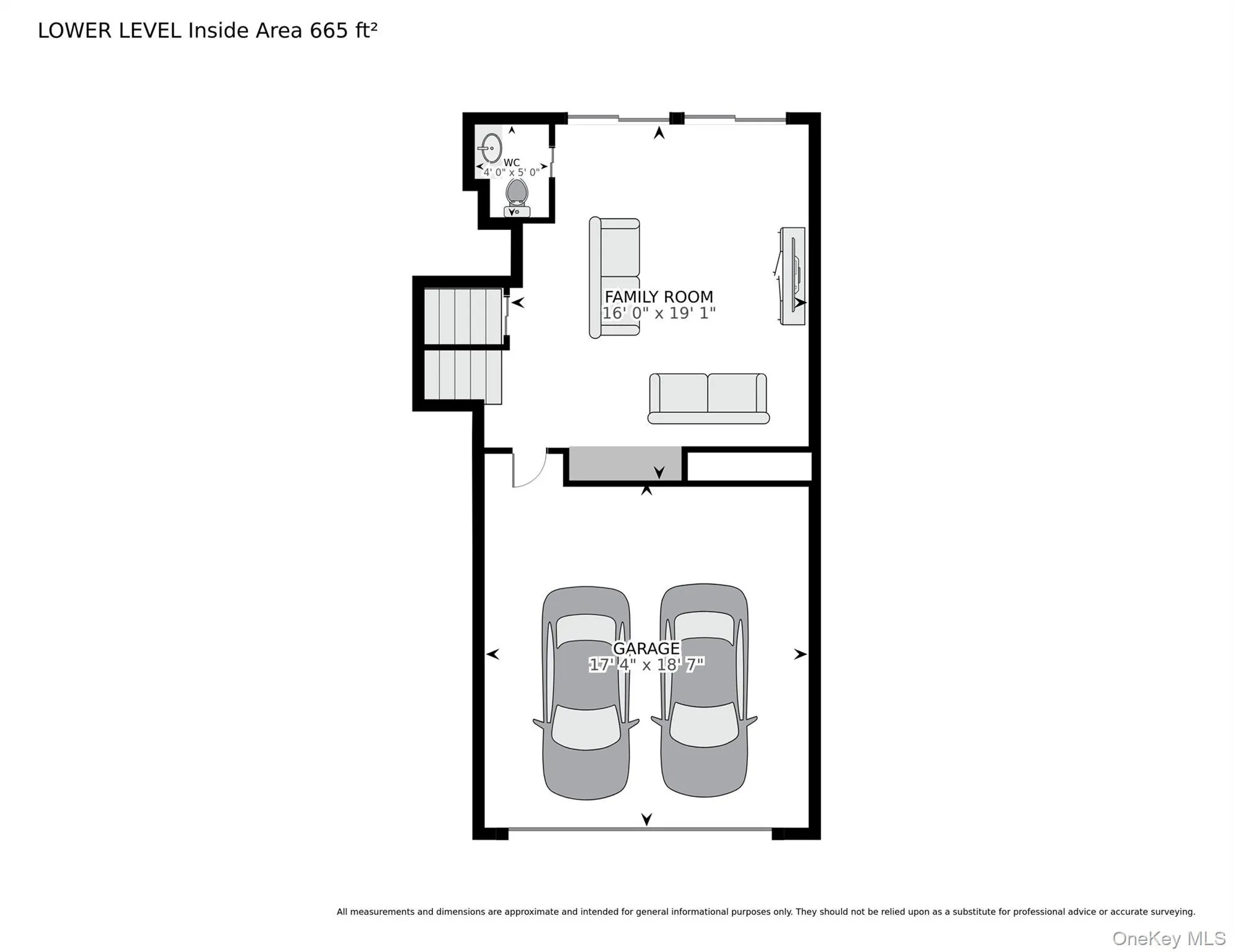 Lower level Lower level