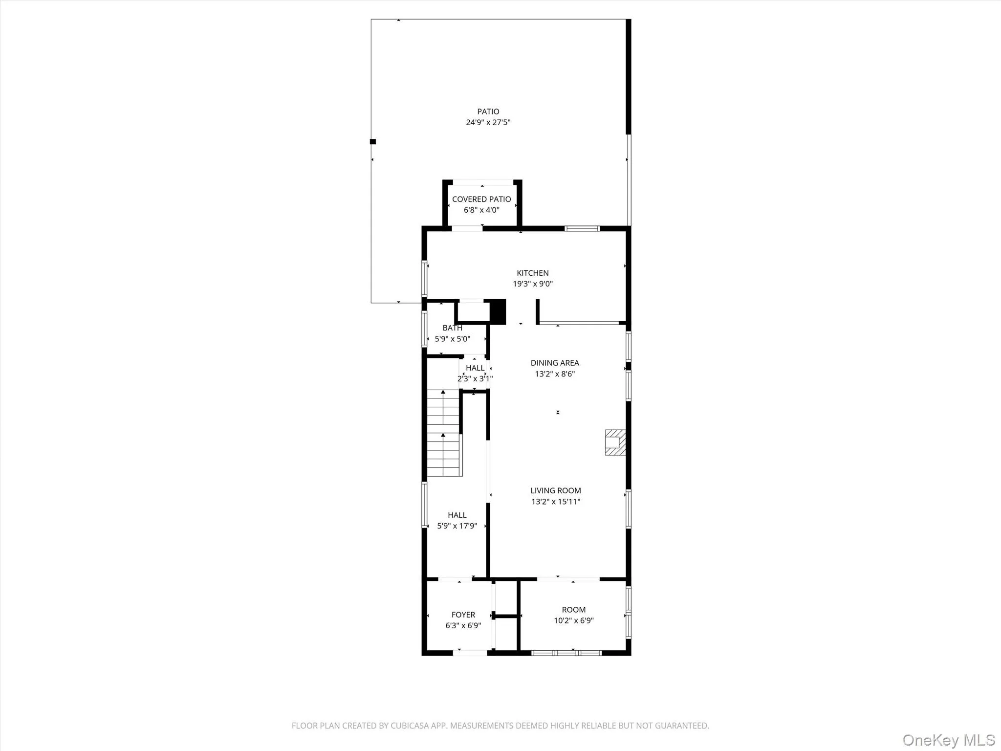 Floor plan of first floor. Floor plan of first floor.