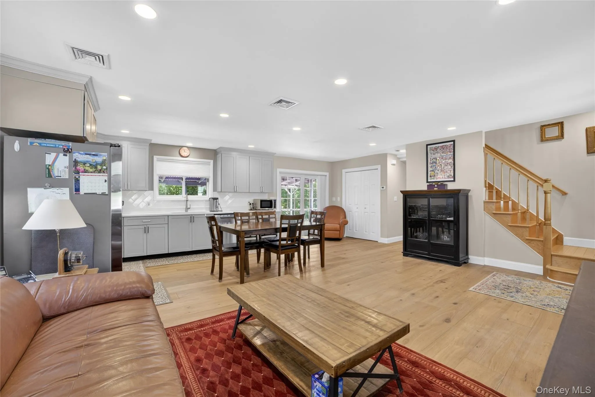 So much space for ease of entertaining in this open floor plan. So much space for ease of entertaining in this open floor plan.