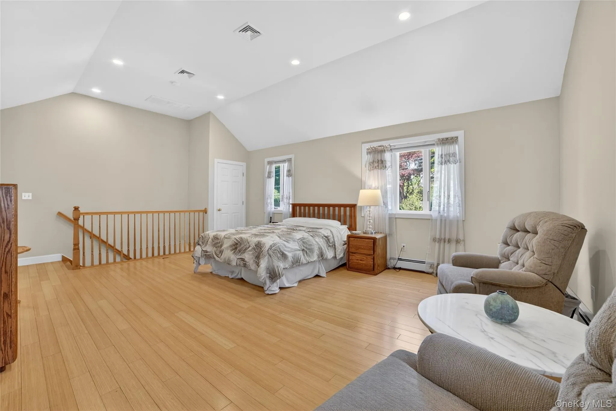 A sitting area in the bedroom to relax and unwind. A sitting area in the bedroom to relax and unwind.