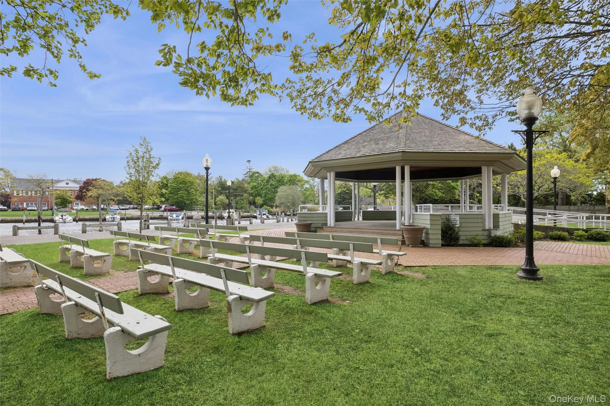 The Gazebo at Argyle Park in Babylon Village is a central hub for community events, hosting free summer concert series, movie nights and holiday activities. The Gazebo at Argyle Park in Babylon Village is a central hub for community events, hosting free summer concert series, movie nights and holiday activities.
