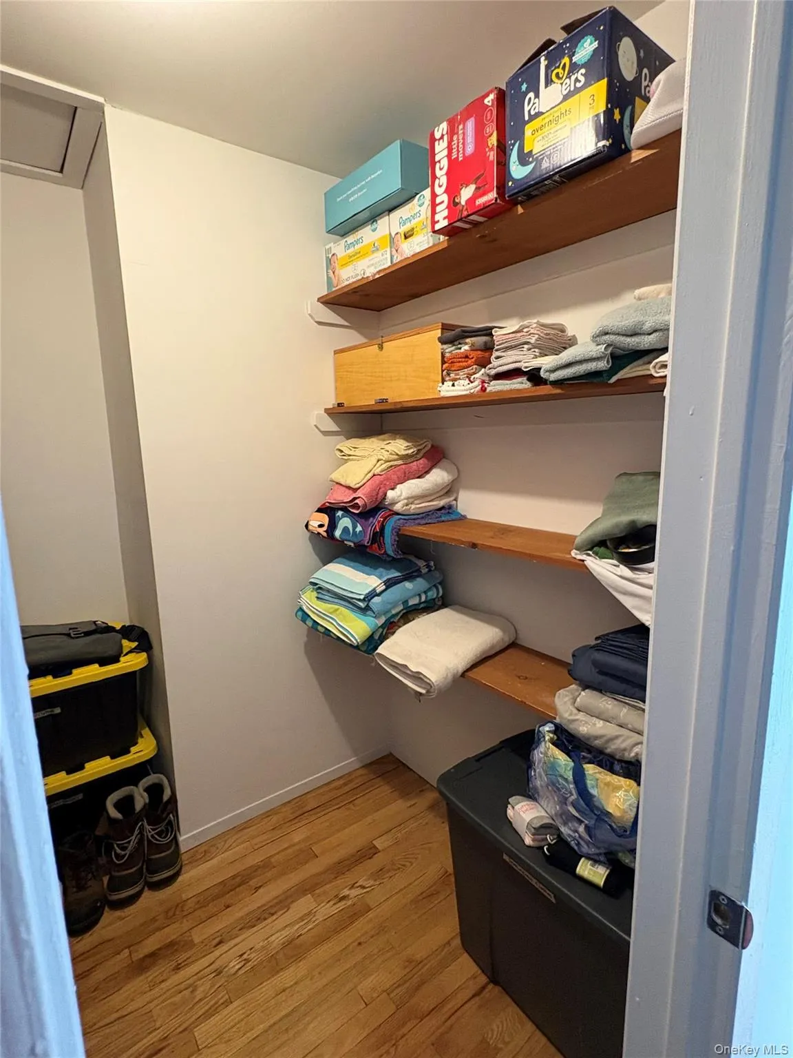 Walk-in-closet in primary bedroom Walk-in-closet in primary bedroom