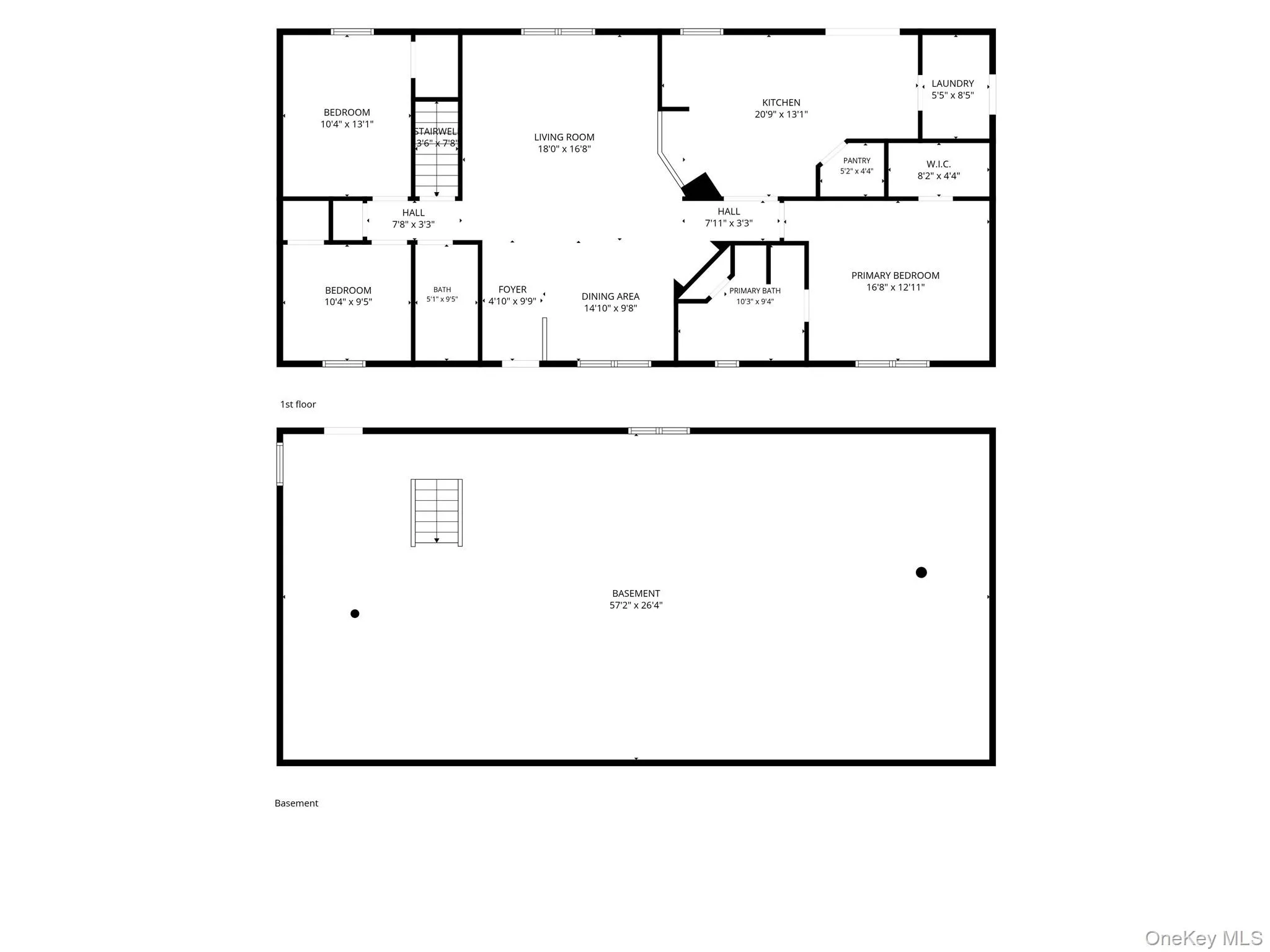 Main floor and basement Main floor and basement