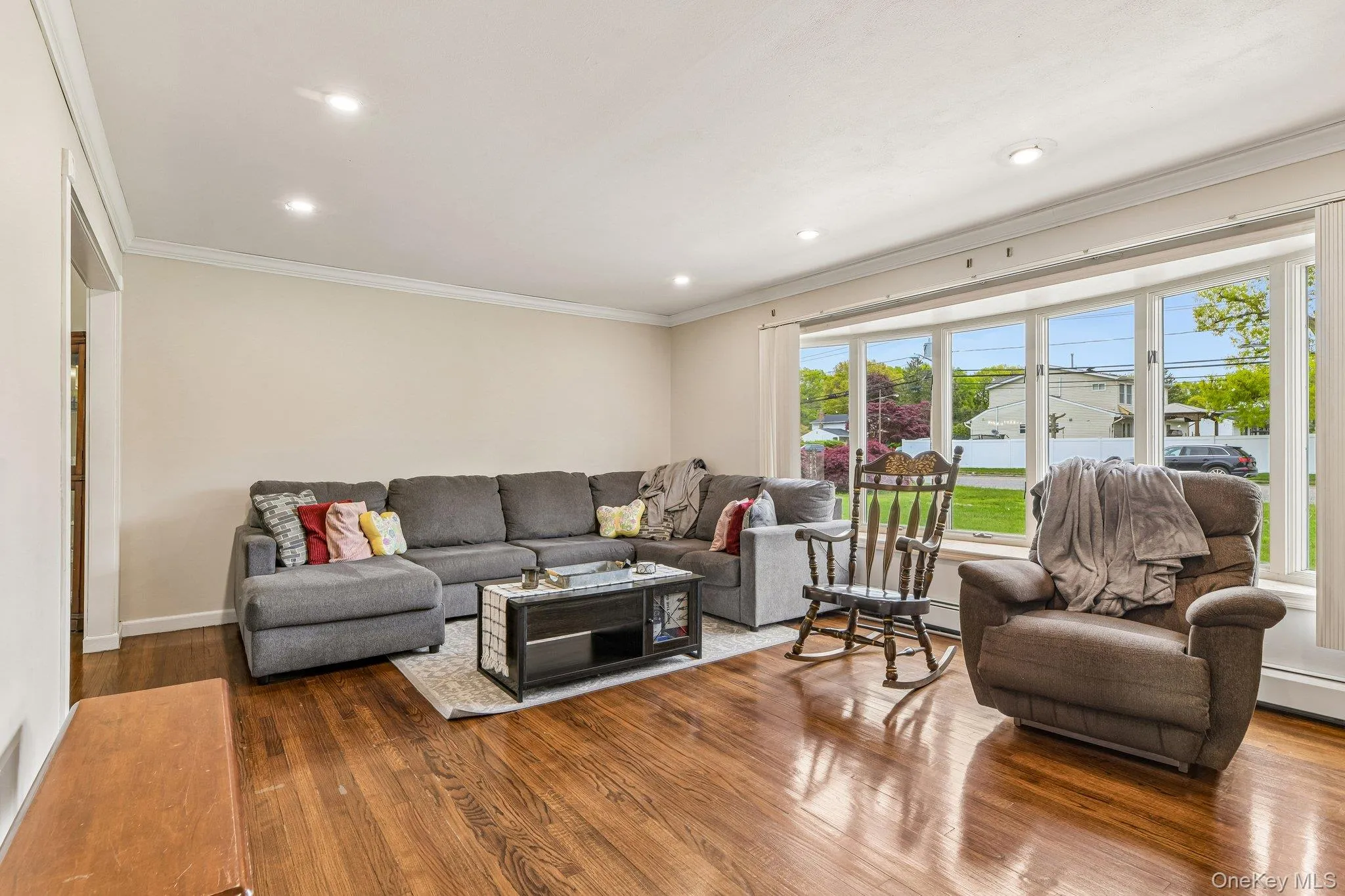 Living Room with Wood Floors Living Room with Wood Floors