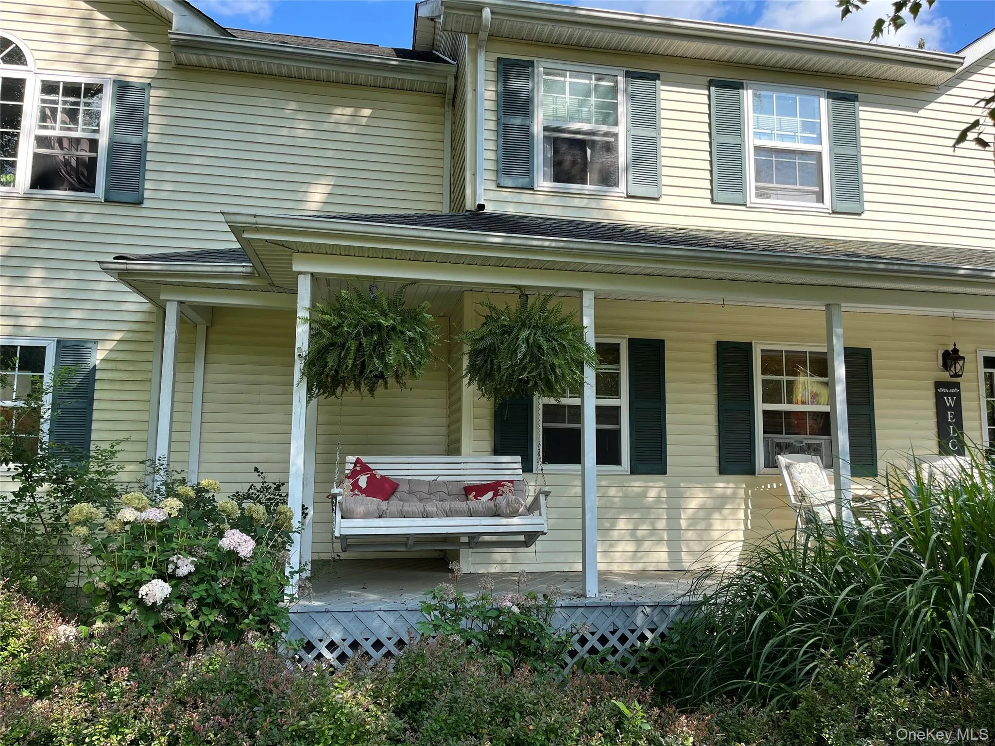 Charming Rocking Chair Front Porch with Swing Charming Rocking Chair Front Porch with Swing