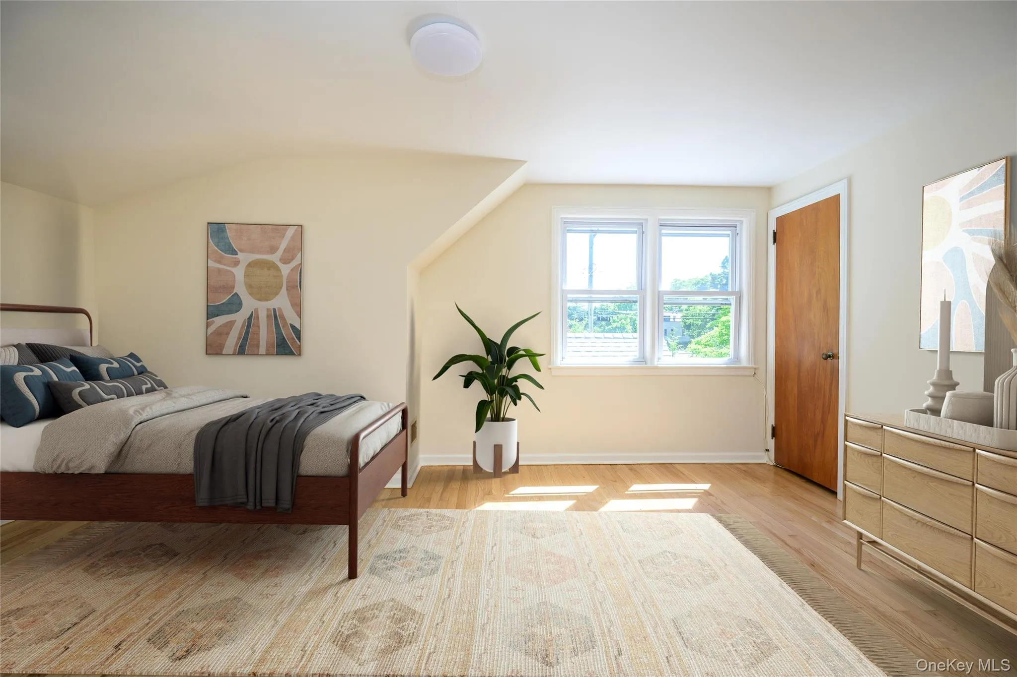 Generously Sized Bedroom 3 on Second Level with Virtual Furnishings. Generously Sized Bedroom 3 on Second Level with Virtual Furnishings.