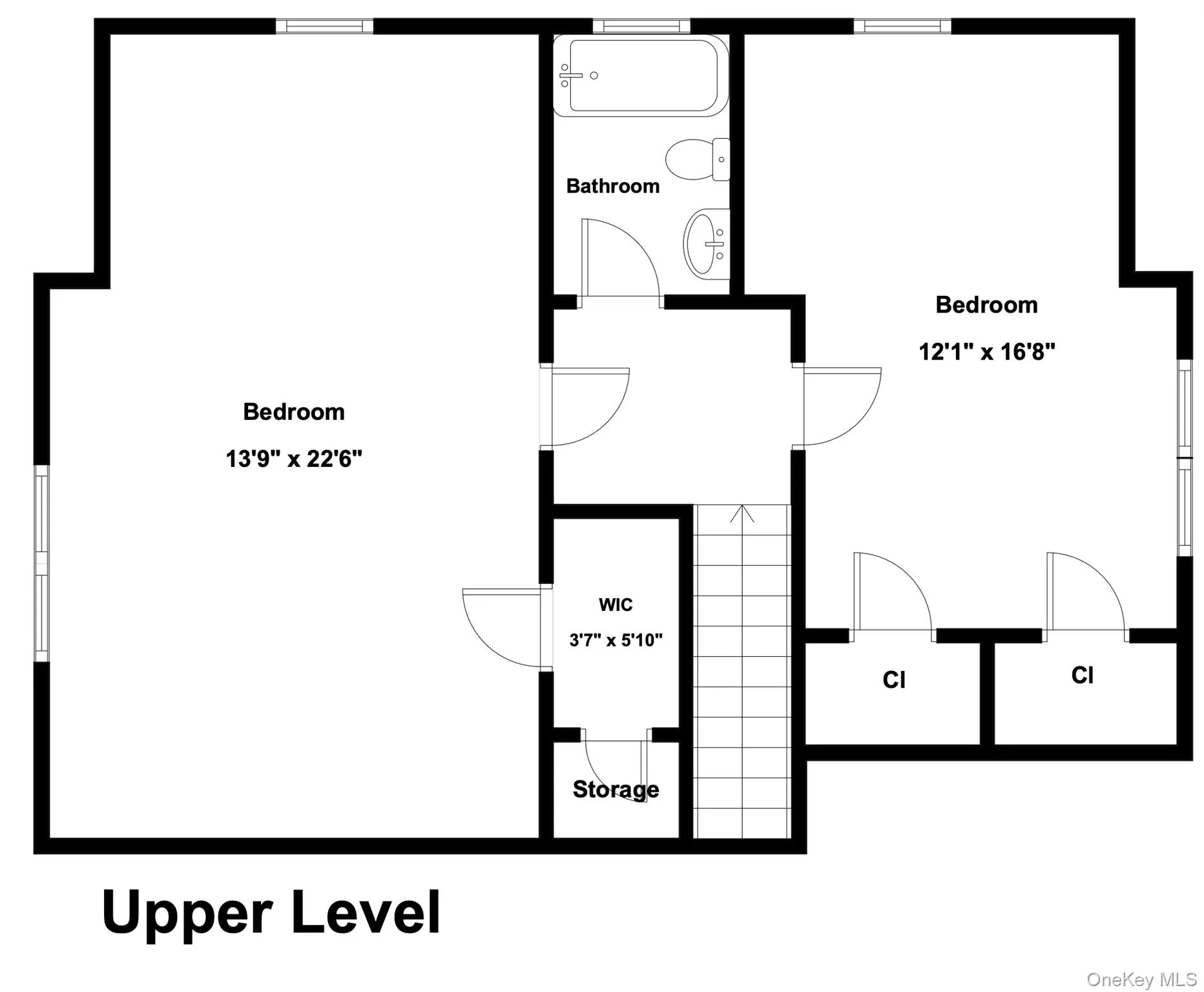 Second Level Floor Plan Second Level Floor Plan