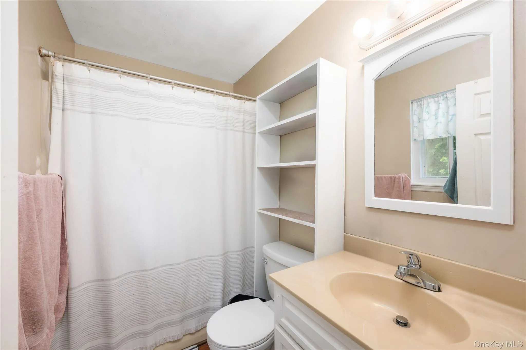 Primary bathroom with large shower. Primary bathroom with large shower.