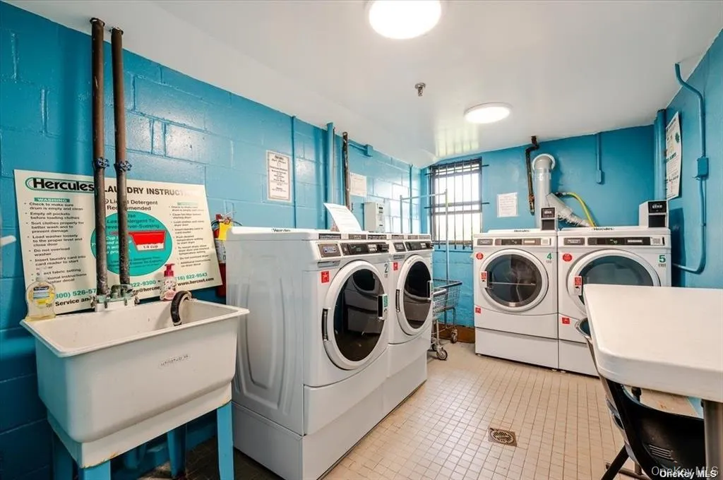 First floor Communal laundry room. First floor Communal laundry room.