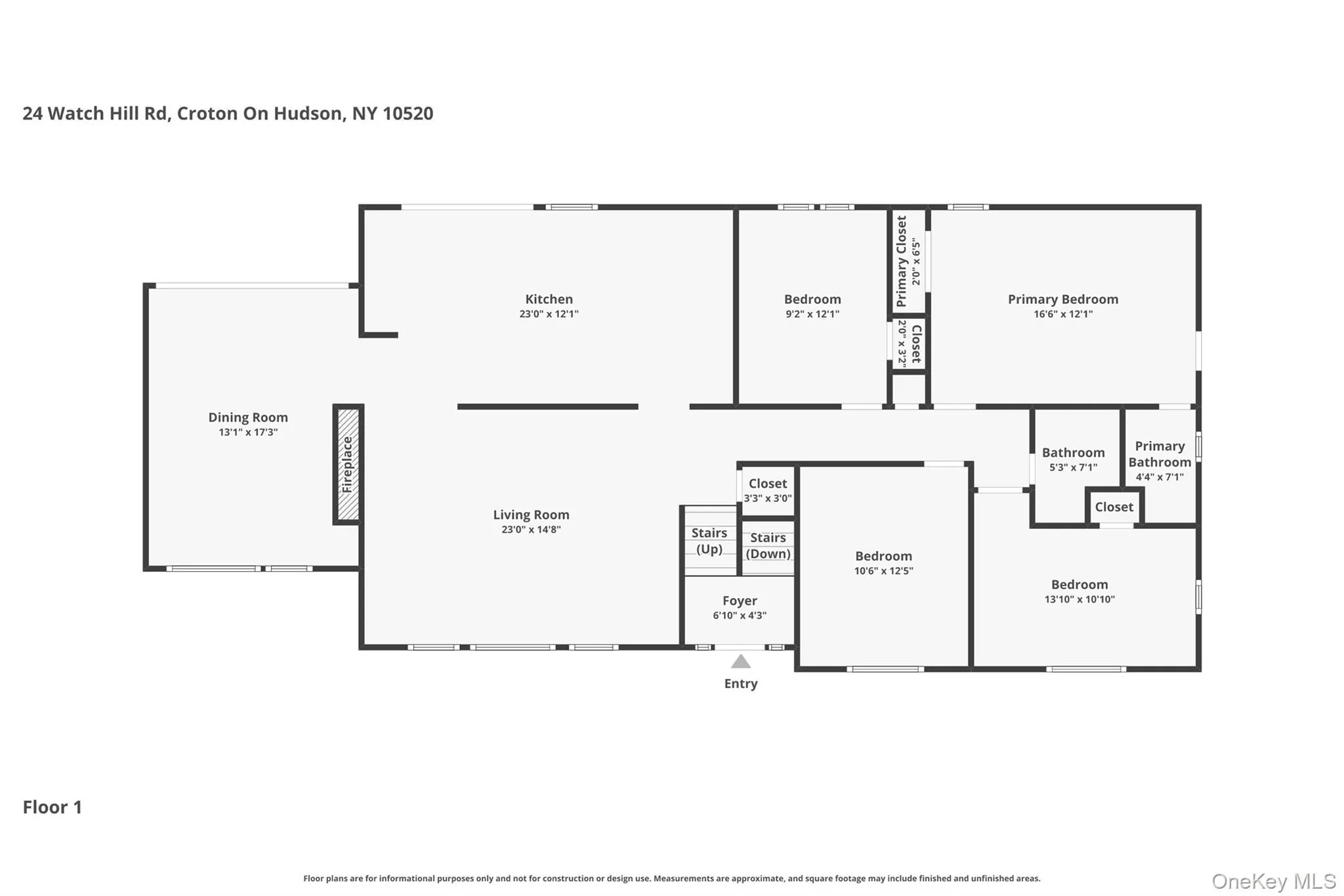 Main Level Floor Plan Main Level Floor Plan