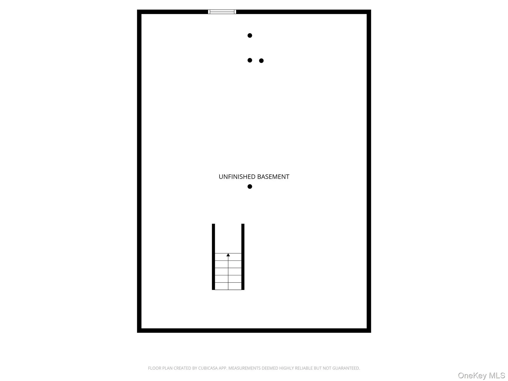 Basement - floor plan. Basement - floor plan.