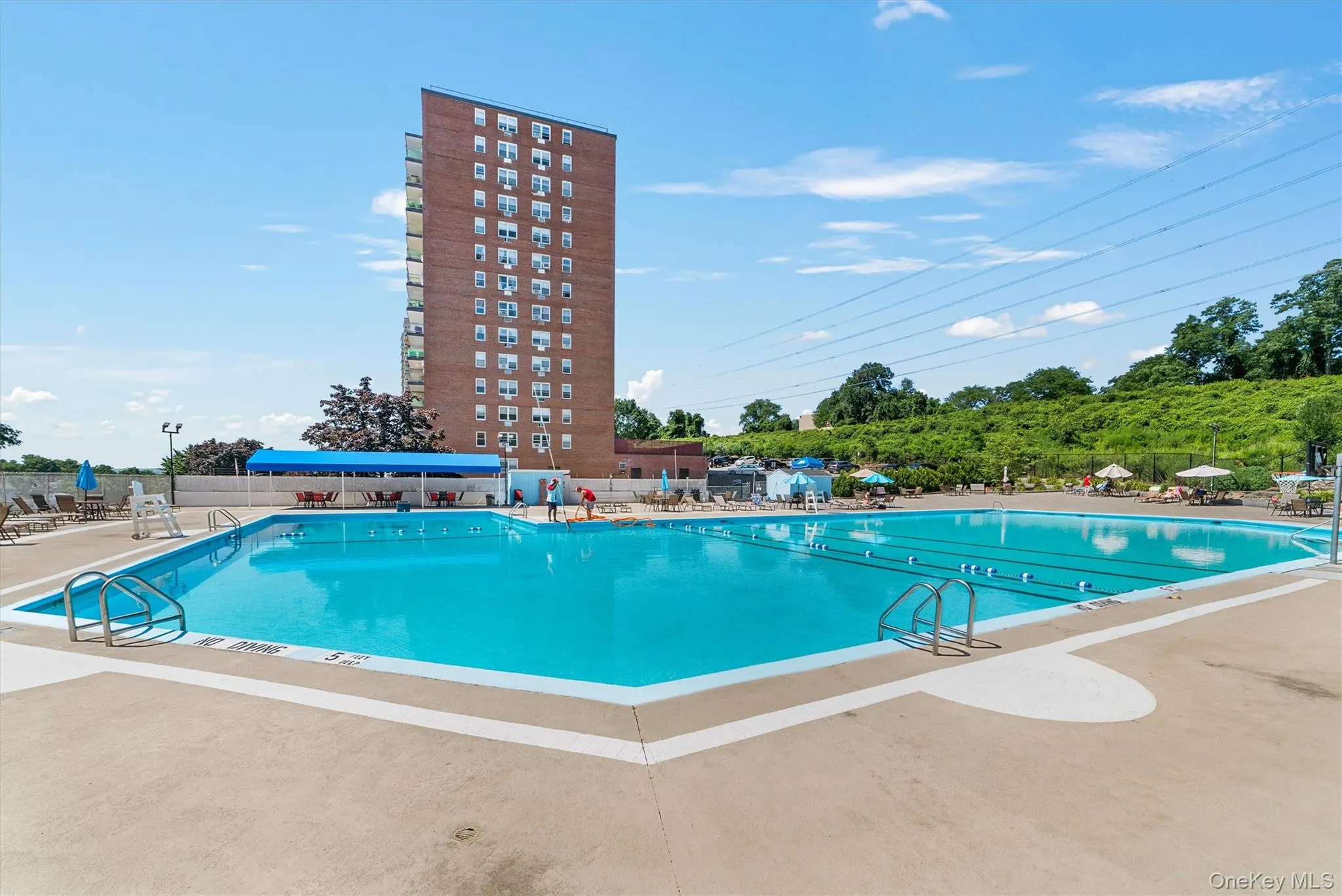 Full view of community pool Full view of community pool