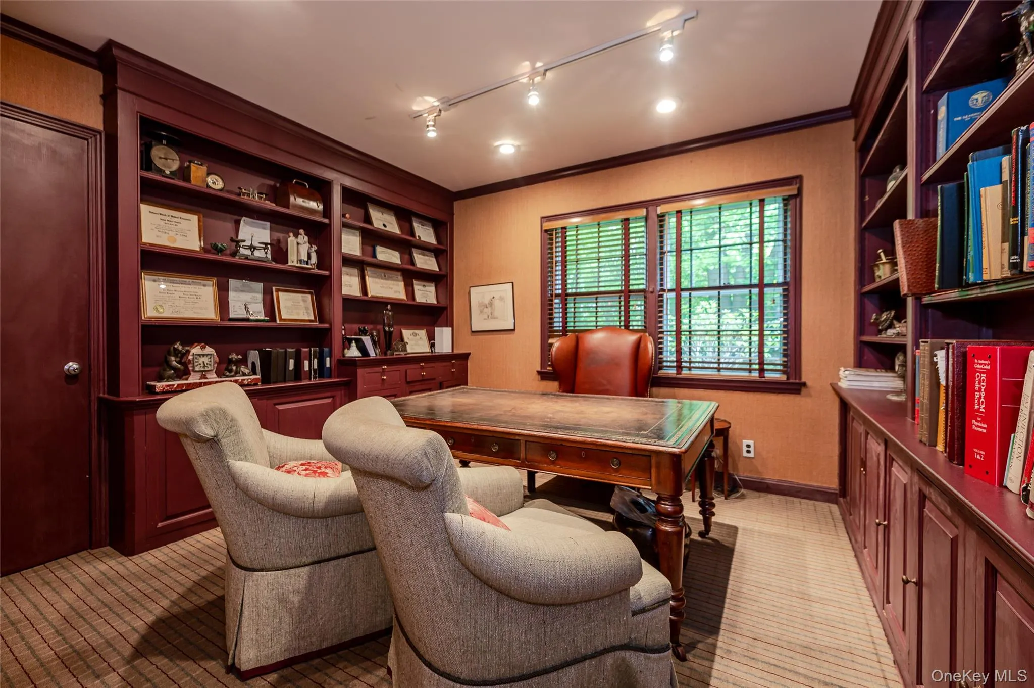 Attached office with separate entrance Attached office with separate entrance