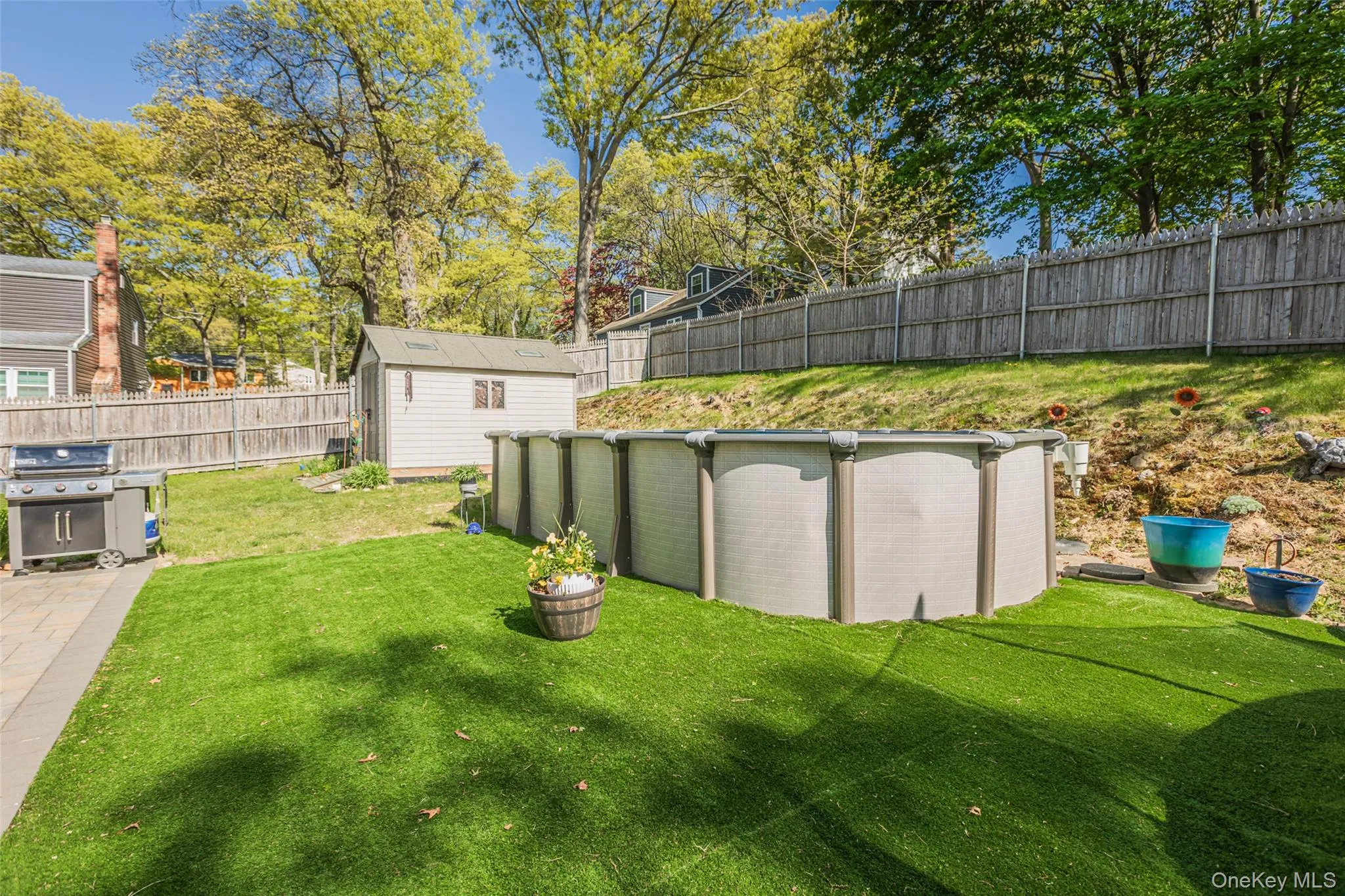 above ground pool & shed above ground pool & shed