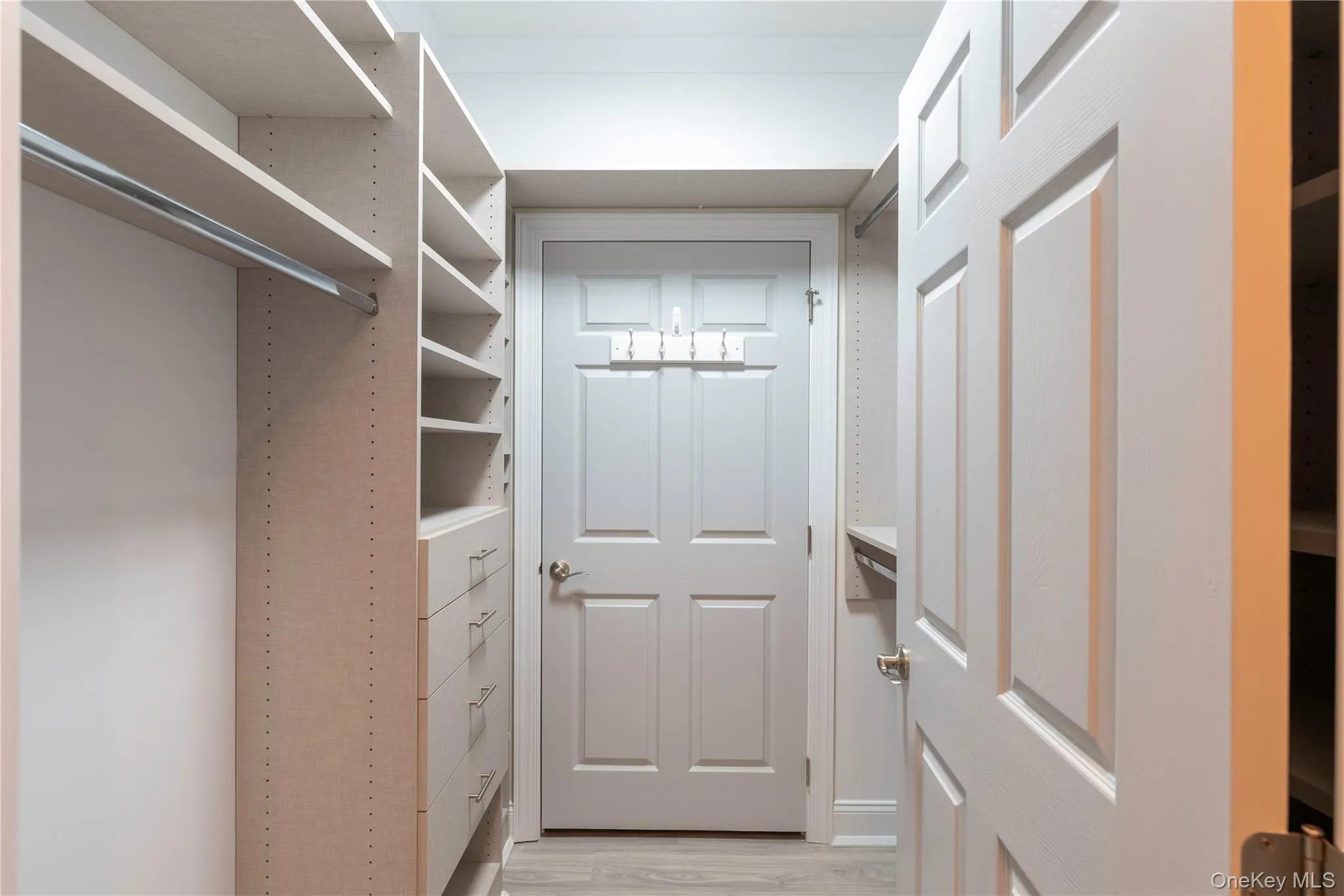 Bedroom walk-in closet Bedroom walk-in closet