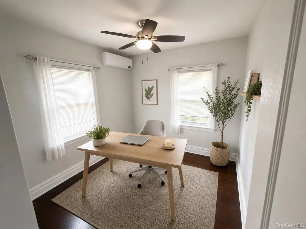 virtually staged as office virtually staged as office