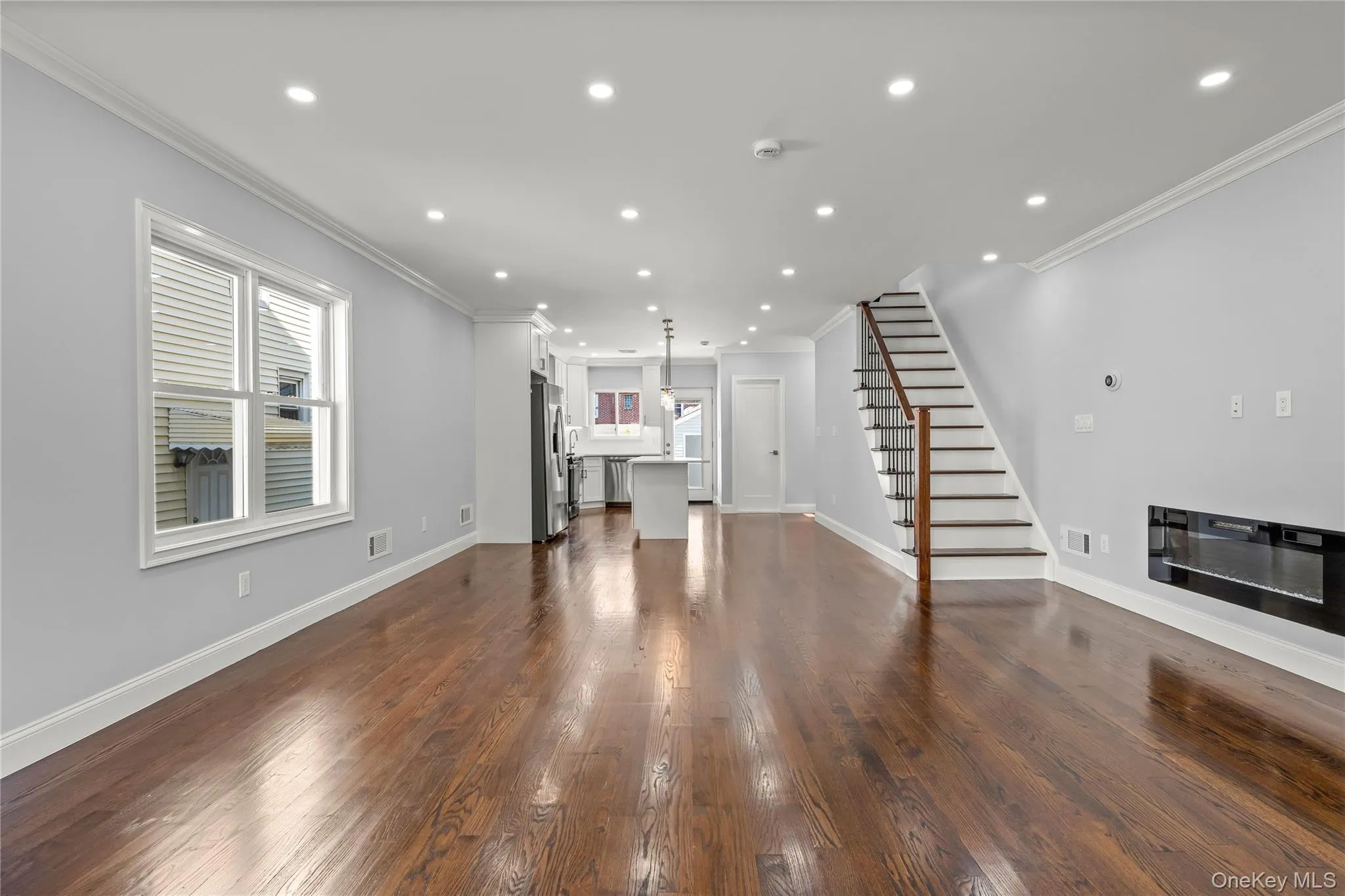 Living Area Featuring Premium Oak Hardwood Flooring Living Area Featuring Premium Oak Hardwood Flooring