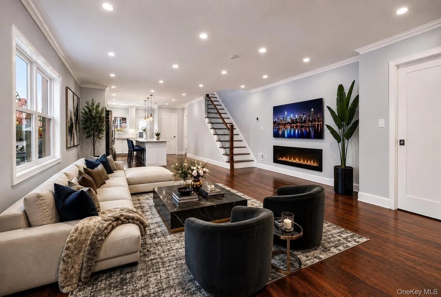 Virtually Staged Living Area Virtually Staged Living Area