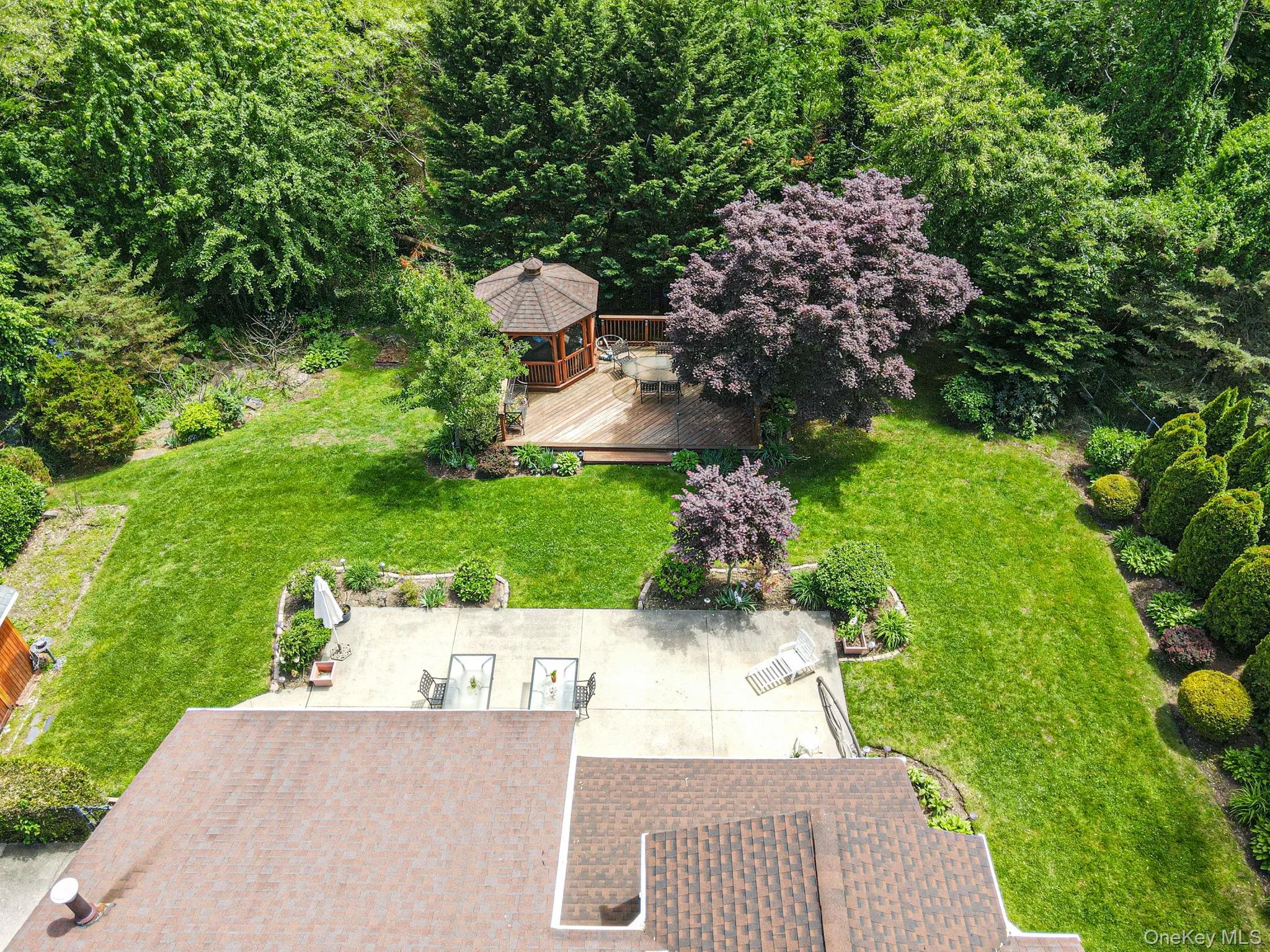 Beautiful Backyard, .309 Acres, Spacious Patio, Lush Landscaping, Gazebo, Shed Beautiful Backyard, .309 Acres, Spacious Patio, Lush Landscaping, Gazebo, Shed