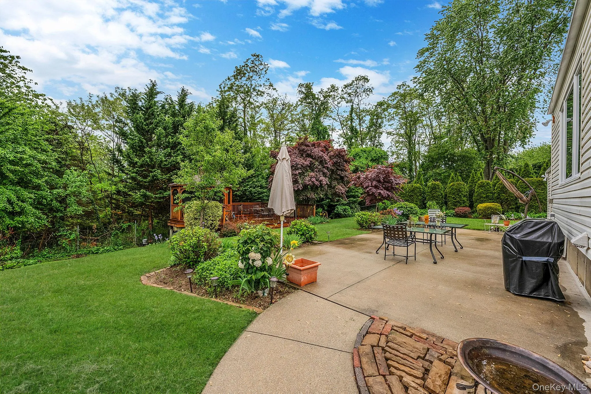 Beautiful Backyard, .309 Acres, Spacious Patio, Lush Landscaping, Gazebo, Shed Beautiful Backyard, .309 Acres, Spacious Patio, Lush Landscaping, Gazebo, Shed