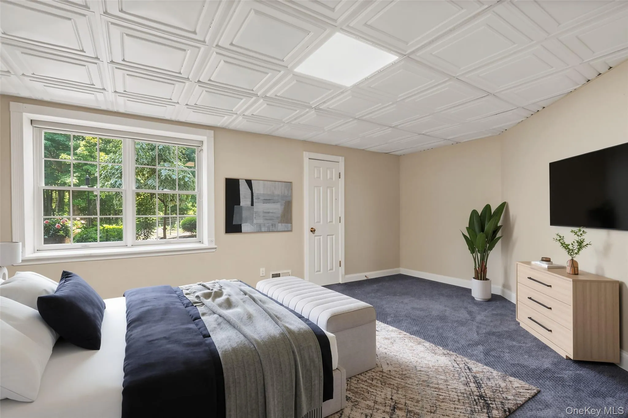 Virtual rendering of the lower level bedroom. Virtual rendering of the lower level bedroom.