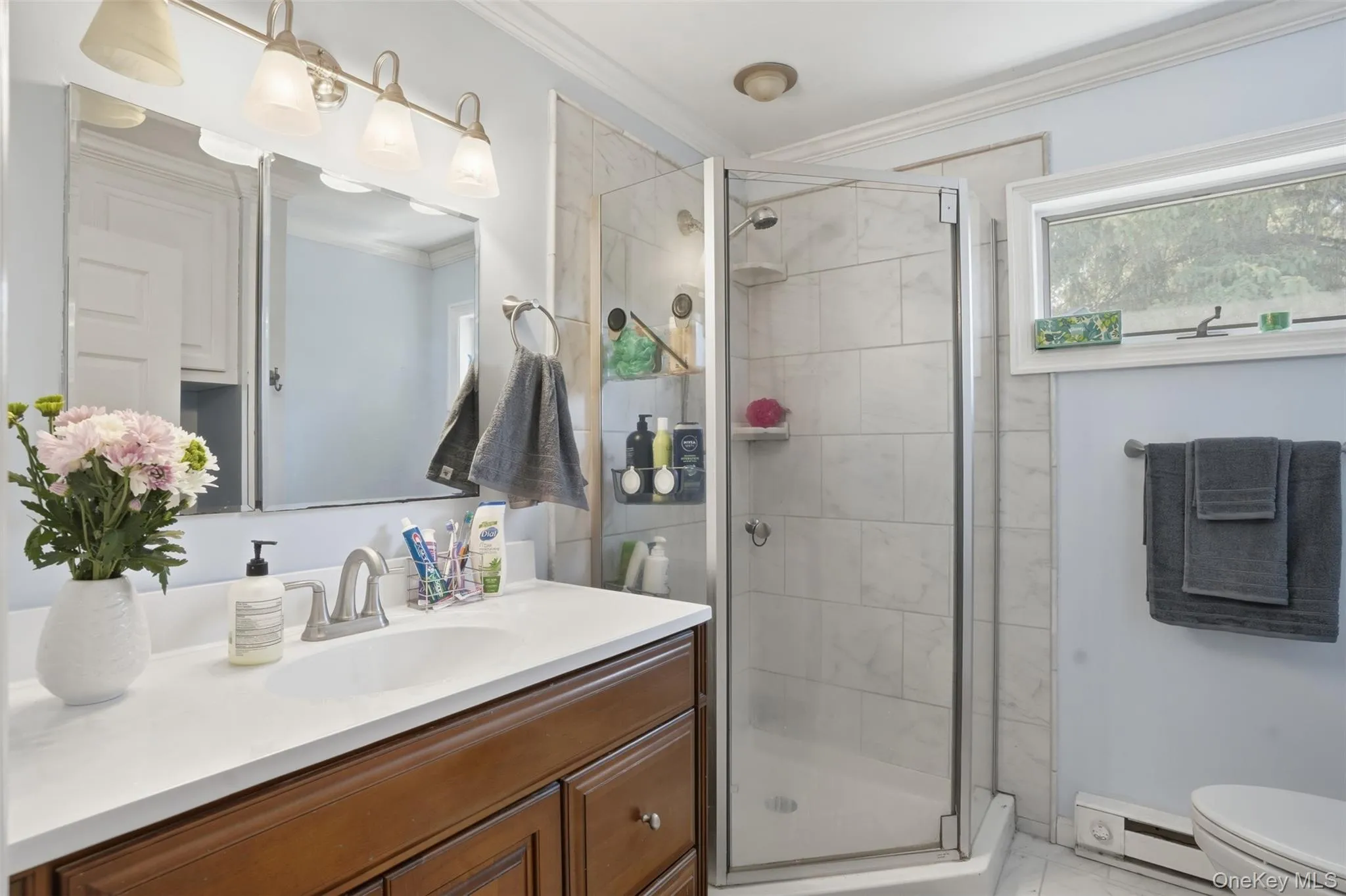 Full bath with shower Full bath with shower