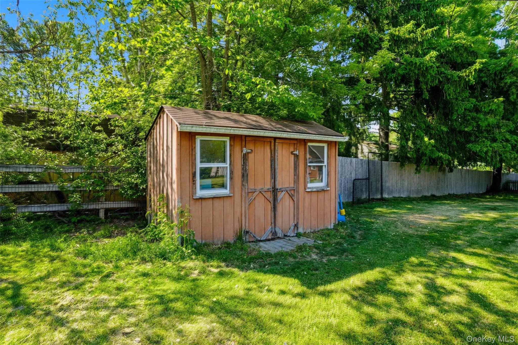 Shed for extra storage Shed for extra storage