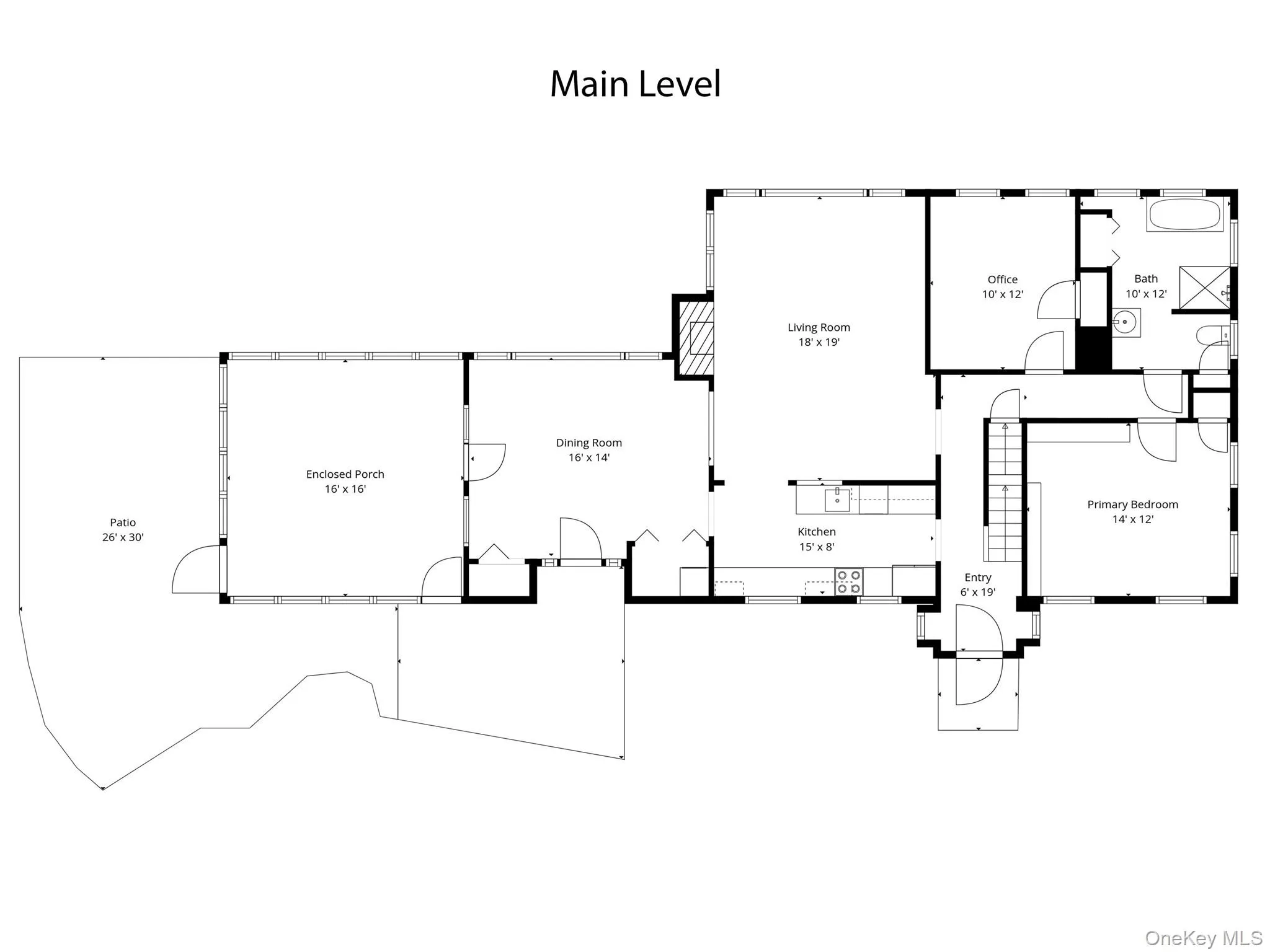 Main Floor-square footage is estimated but not guaranteed for accuracy Main Floor-square footage is estimated but not guaranteed for accuracy