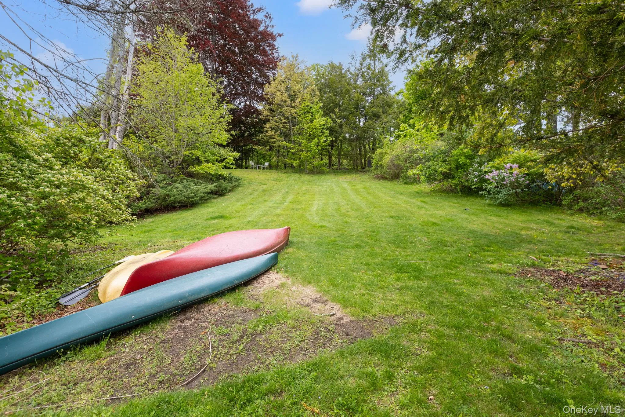 Green yard offers ample space to enjoy for all seasons Green yard offers ample space to enjoy for all seasons