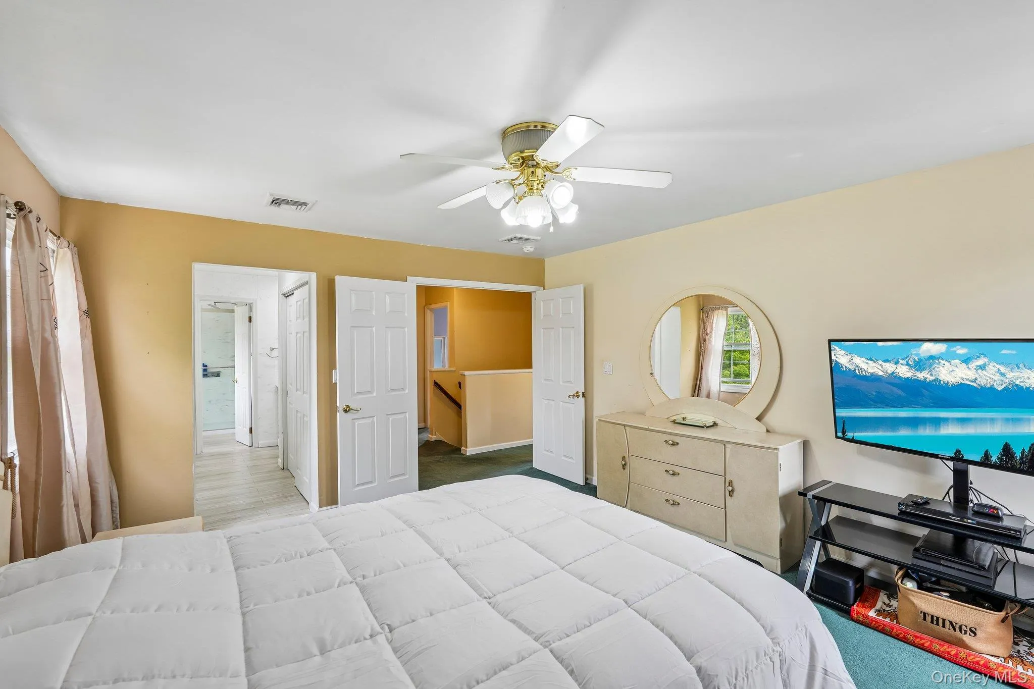 Bright and inviting primary bedroom offering generous space and a relaxing atmosphere. Bright and inviting primary bedroom offering generous space and a relaxing atmosphere.