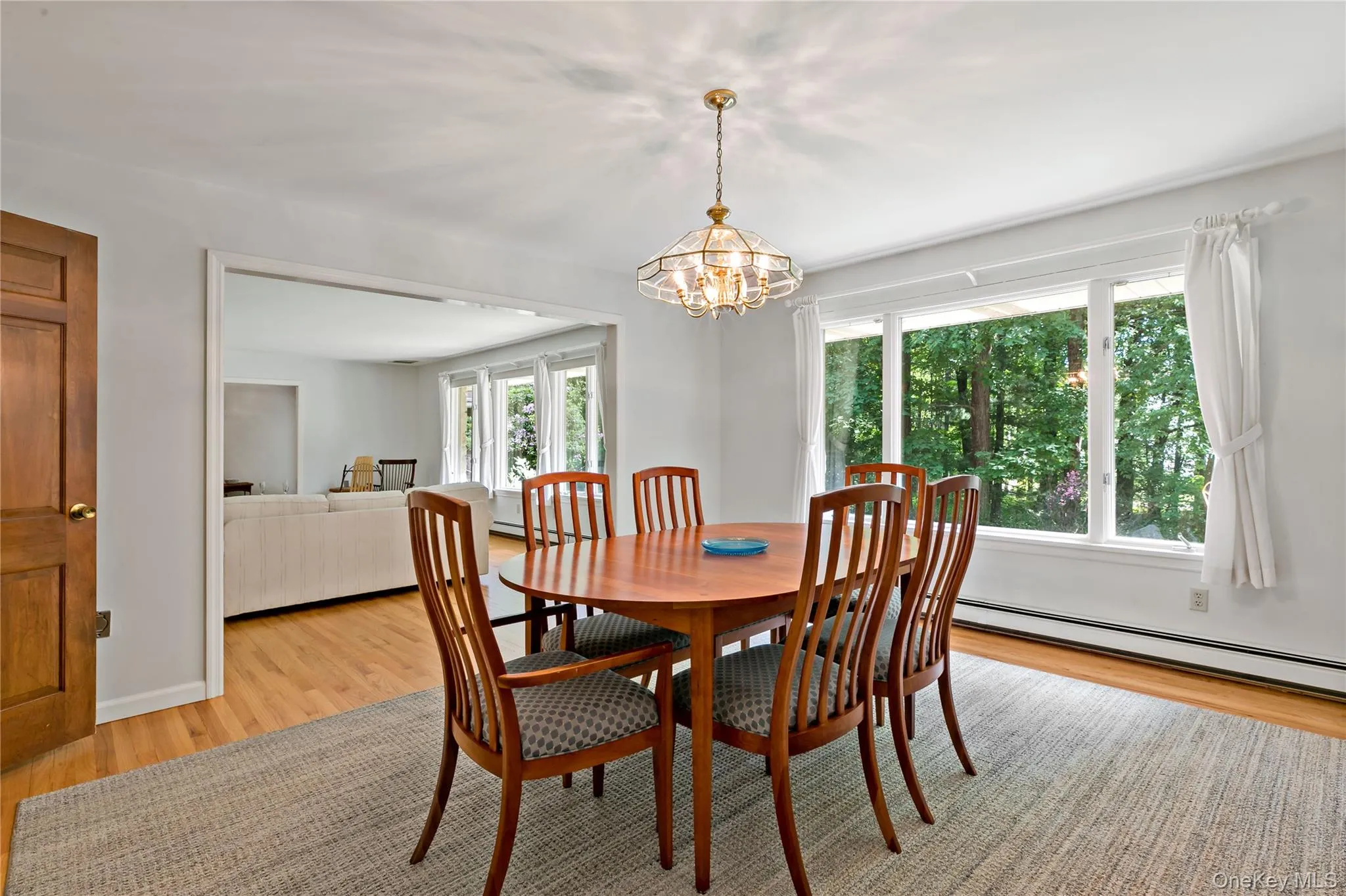 Formal dining room open to formal living room. Formal dining room open to formal living room.