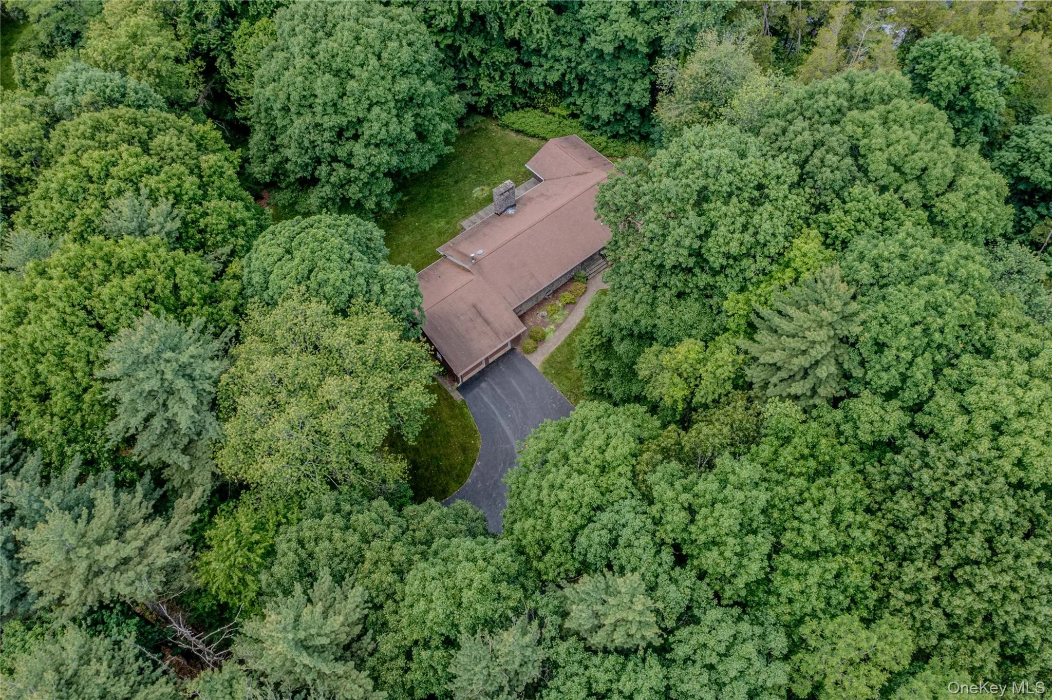 Aerial photo showing ultimate privacy. Aerial photo showing ultimate privacy.