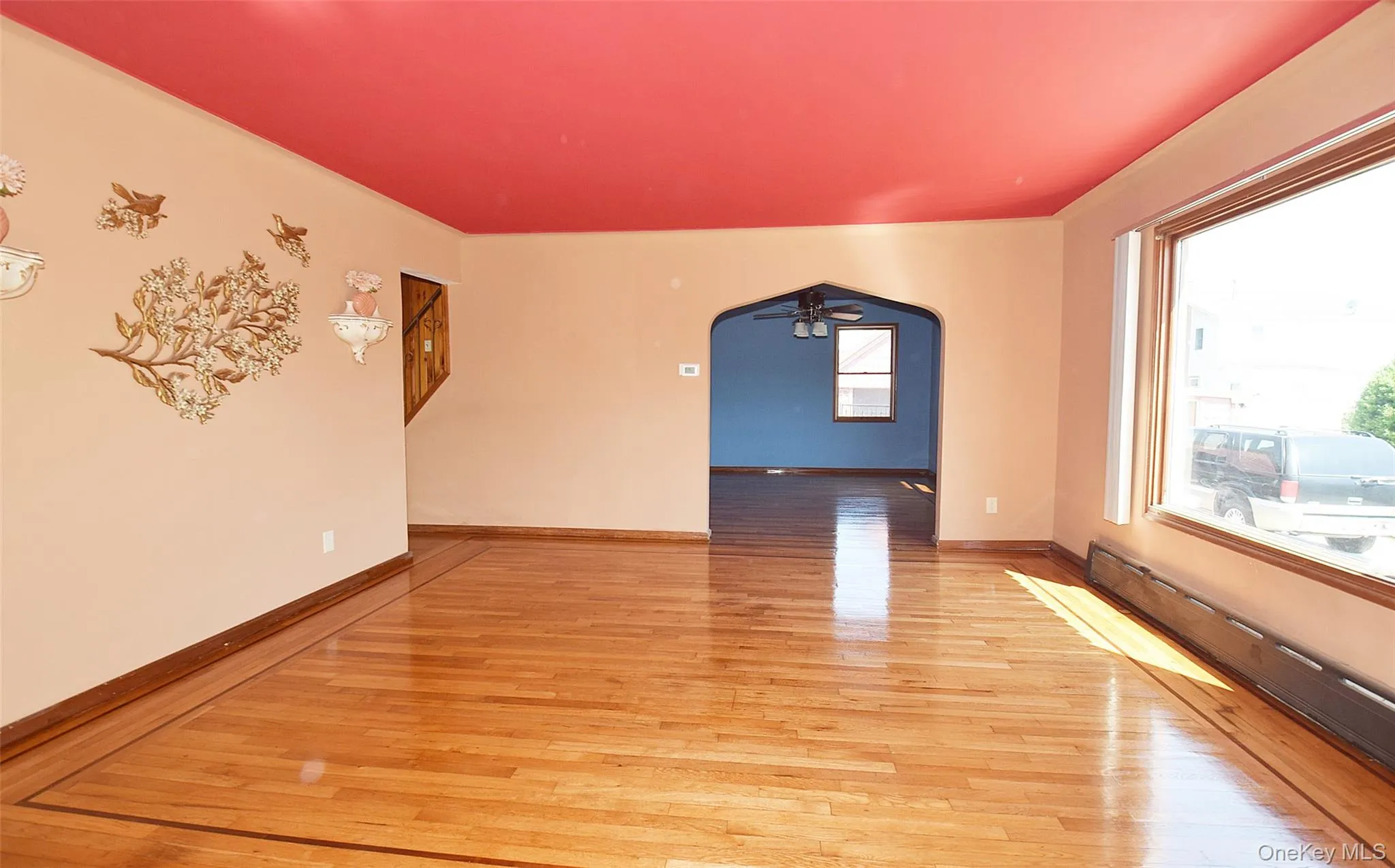 Living Room to Formal Dining Room, Hardwood Floors Living Room to Formal Dining Room, Hardwood Floors