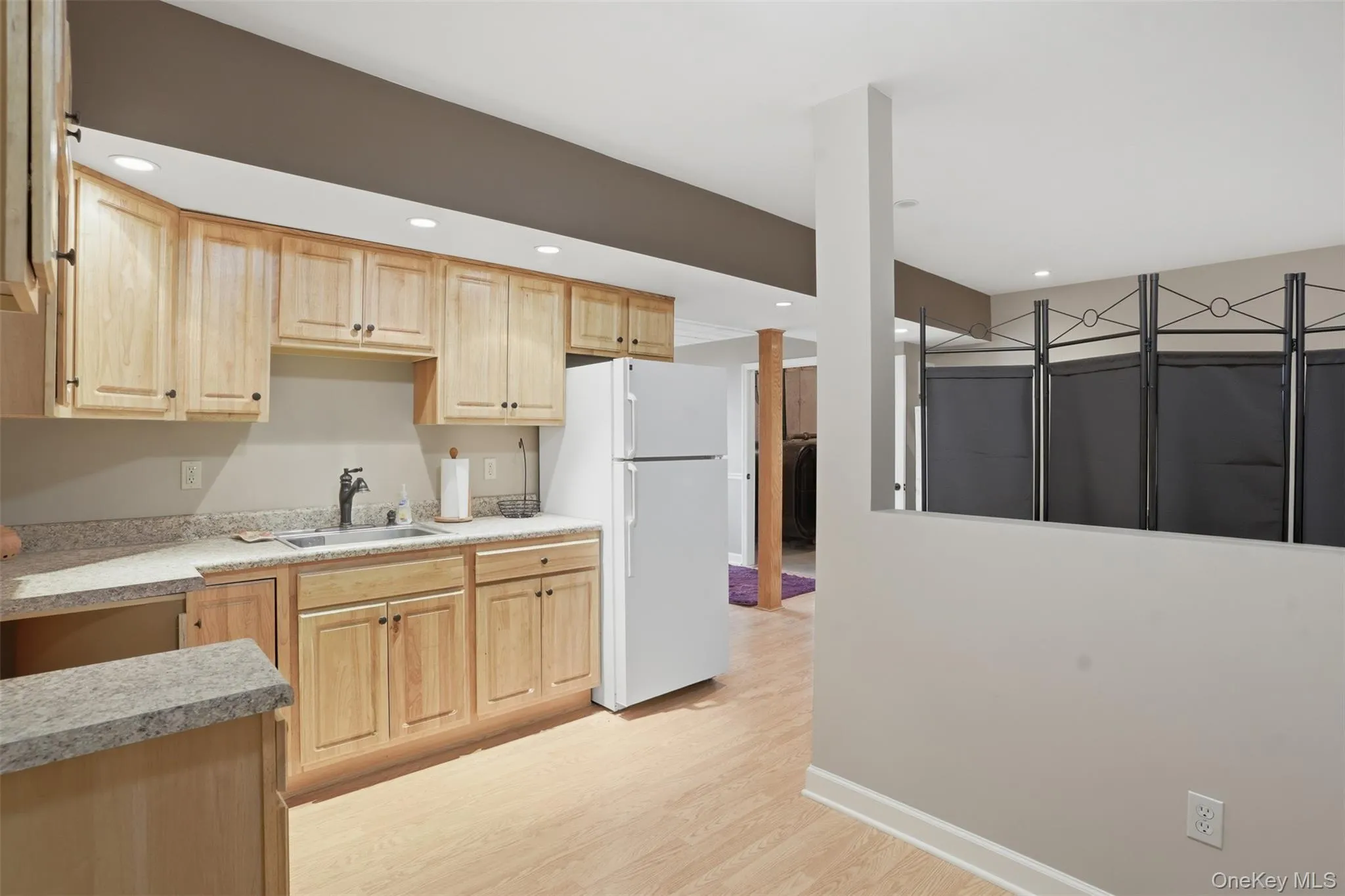 Basement kitchen. Basement kitchen.