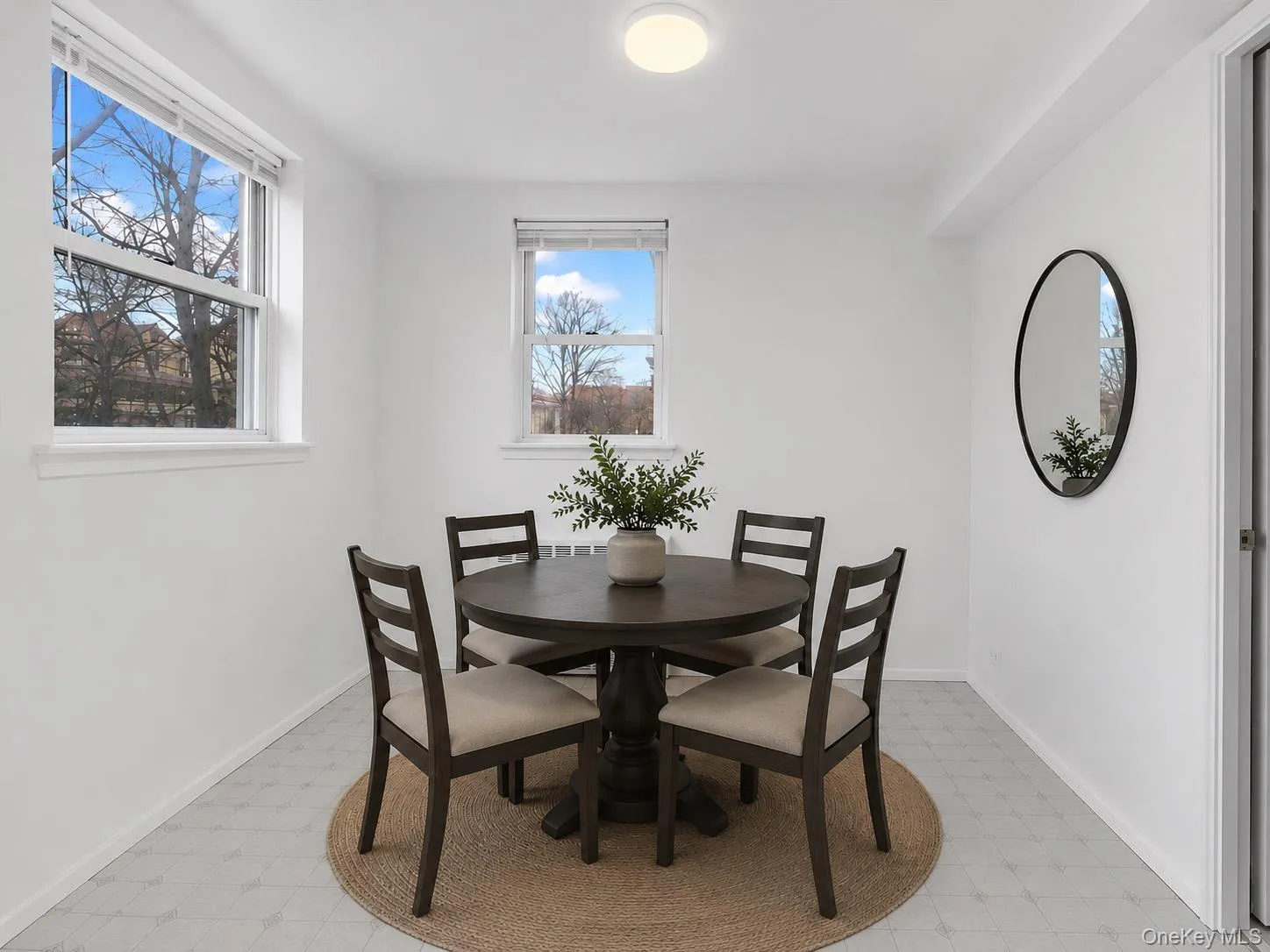 Virtually Staged Dining Area Virtually Staged Dining Area