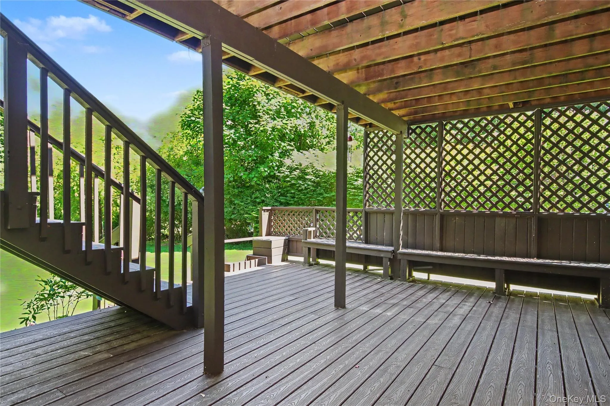 Lower Deck off family Room Lower Deck off family Room