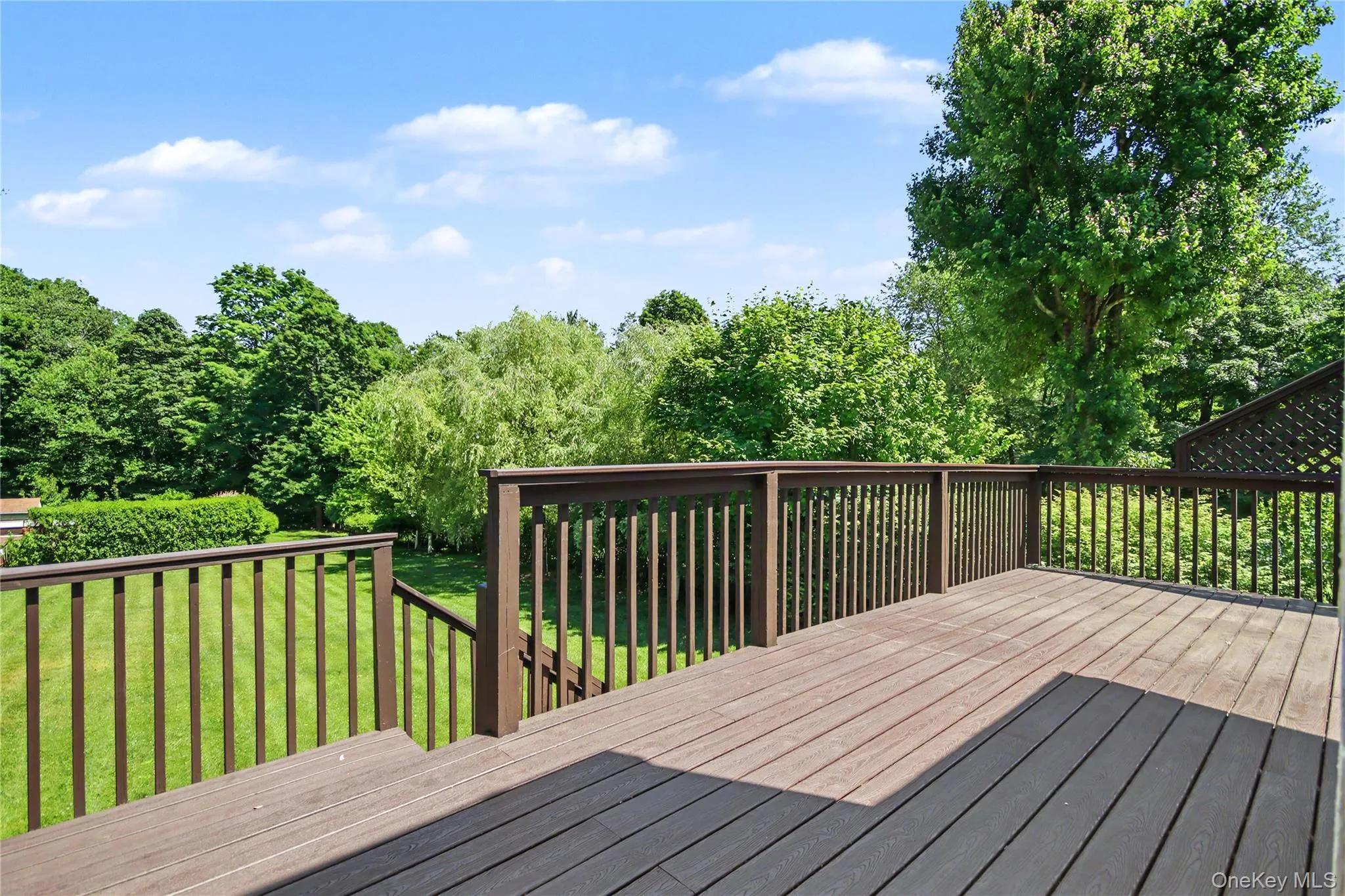 Deck leads to Lower Deck and Yard Deck leads to Lower Deck and Yard