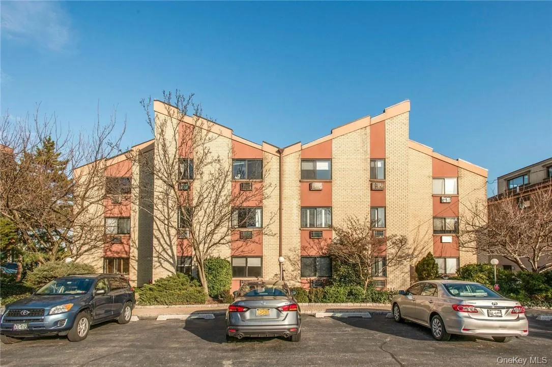 Front of Condo with parking right in front of unit Front of Condo with parking right in front of unit