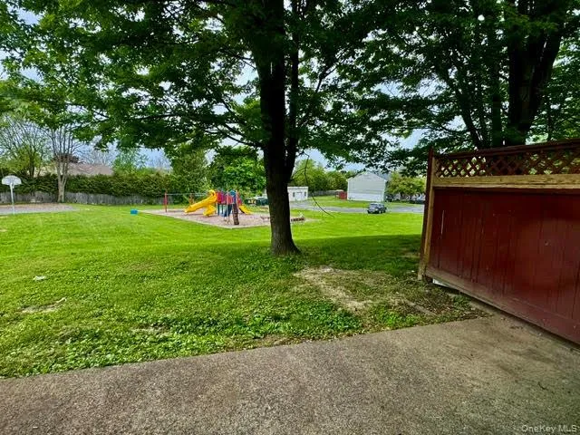 View from patio to the playground... View from patio to the playground...