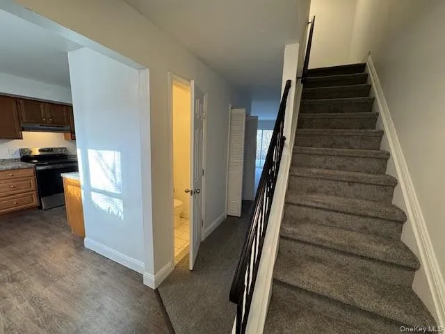 Stairs to the second floor... Stairs to the second floor...