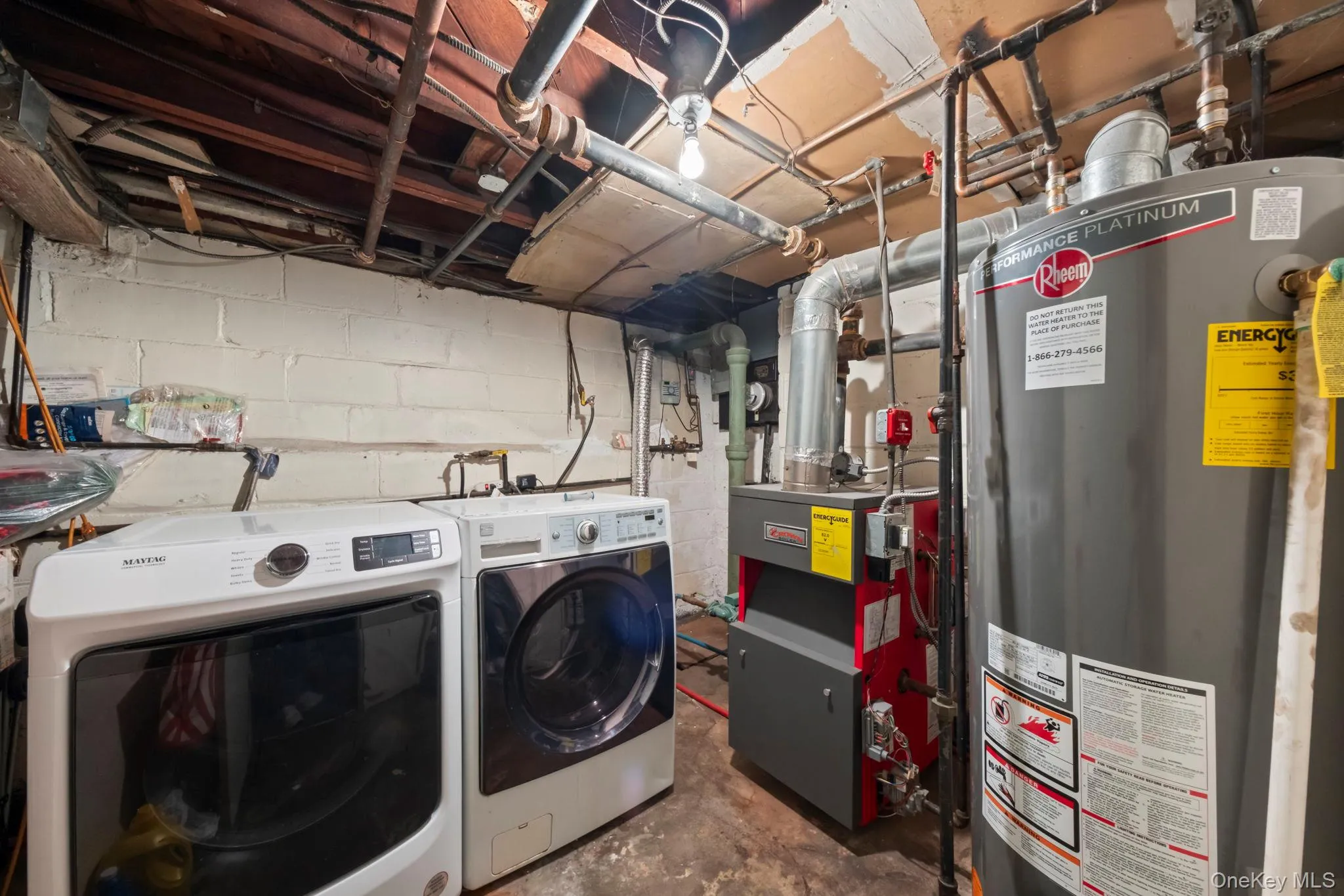 Utility room with washer and dryer Utility room with washer and dryer