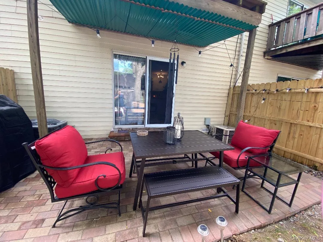 Backyard patio Backyard patio