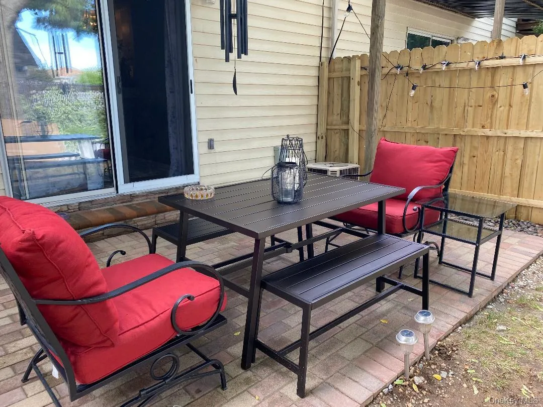Backyard patio Backyard patio
